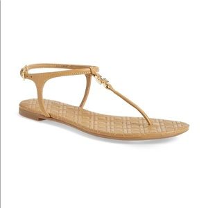 Tory Burch Marion Quilted Sandal - size 8